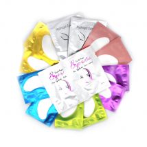 20/50/100 paia di cerotti per la costruzione di cuscinetti per occhi idrogel adesivi di carta per estensione ciglia senza pelucchi sotto i cuscinetti per gli occhi forniture per il trucco