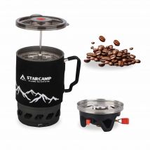 STARCAMP 900ML Jet Fastboil Camping Cooking System Gas Stove Coffee Pot Outdoor Gas Burner