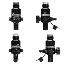 Tuxing 4500psi 300bar Füll station Ladeventil Manometer bis 4500psi mit drehbarem Druck minder ventil mit Silber ring