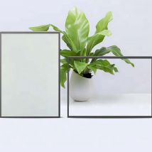 SUNICE Testprobe 20 cm x 20 cm, intelligente PDLC-Folie für Fensterglasdekoration, umschaltbare Smart-Folie, magische Sichtschutzfolie, selbstklebend
