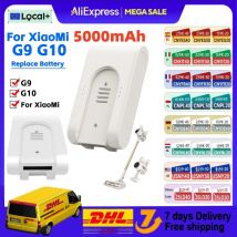 Batteria ricaricabile agli ioni di litio da 25,2 V 5000 mAh per Xiaomi Mijia Dreame G9 G10 T10 R10 Accessori per aspirapolvere wireless