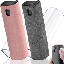 2 in 1 detergente per schermo del telefono spray tablet portatile detergente per touch screen del telefono cellulare set di panni in microfibra artefatto per la pulizia del vetro