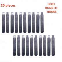 10/20 Stück HO01 HOND-31 HON66 Klappbarer Rohschlüssel 25 #   HON66FH für Accord Fit City New Odyssey für KD Keydiy Xhorse Fernbedienungen