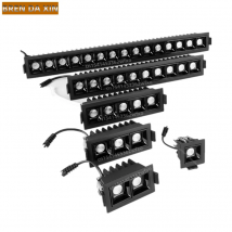Ściemnialne lampy sufitowe LED 2W 4W 6W 10W 20W 30W, wpuszczane listwy LED, lampy COB, lampy kratkowe, oświetlenie wewnętrzne, lampy LED typu canister.