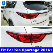 Für Kia Sportage 4 QL 2016-2020 ABS Chrom Auto Hinten Rückleuchten Lampen Augenbraue Augenlid Trim Abdeckung Garnieren form Zubehör