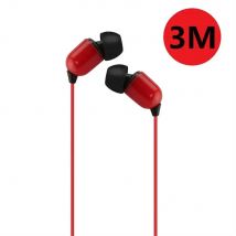 3 Meters Wired Earphone High Quality Stereo Earbuds In-Ear Earphone Super Bass for Phone Computer Laptop