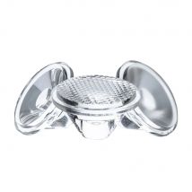 5 8 10 15 25 30 45 60 90 120 Degrees LED Lens 20mm PMMA Lenes + Bracket Smooth Beads Scrub Face For 1W 3W 5W LED COB Chip