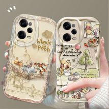 Comics Winnie The Pooh Cassa Del Telefono Per Xiaomi Redmi Nota 14 13 12 12C 11 Pro Plus 5G 12S 11S 14S Redmi 14C 13C 12 4G A3 A3X Copertura