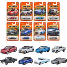 Mattel Matchbox Car Model Diecast 1/64 City Hero Pickup Ambulance Police Car Engineering Metal Vehicle Kids Toys for Boys Gift