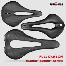 Jawbone Sella per bici Ultraleggera Full Carbon 5D 6D 7D 143mm 150mm 155mm Pelle MTB Cuscino per sedile da strada per bicicletta Parti per bici da ciclismo