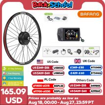 Bafang 48V 500W Vorder- und Hinterradnabenmotor Bürstenloses Getriebe Fahrrad Elektrofahrrad Umrüstsatz 20-29 Zoll 700C Radantriebsmotor