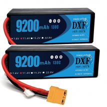Batteria Lipo DXF 3S 9200mAh 11.4V 130C HV con custodia rigida XT90 per 1/8 Buggy Truggy Offroad Car Boat Truck Aereo UAV RACIN
