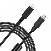 For Sony Camera Micro 5pin to Lightning port OTG cable for iphone14,13,12,8,7,6,for Sony, Casio, Canon, Nikon, Fuji SLR camera
