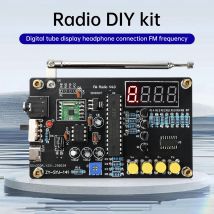 RDA5807M FM Tunable Radio  87-108MHz DC5V DIY Electronic Radio Kit Type-C Interface Electronic Soldering Project