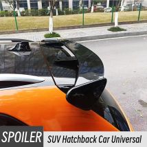 Suv Fließheck Auto Universal 130cm schwarz Carbon Spoiler Flügel Außen Tuning Zubehör Teile für Toyota Honda Mazda VW BMW Audi