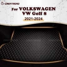 Kofferraummatte für VOLKSWAGEN VW Golf 8 2024 2023 2022 2021 Maßgefertigtes Auto-Zubehör Auto-Innenausstattung