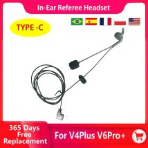 Für EJEAS V4 Plus/V6PRO+ Motorradhelm Bluetooth Intercom Typ-C-Schnittstelle In-Ear-Kopfhörer