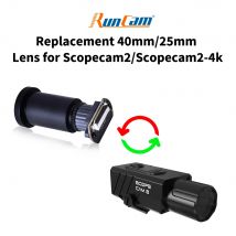 RunCam-Ersatzlinse für Scopecam 2/4K scopecam2 oder Scopecam24k 25 mm/40 mm
