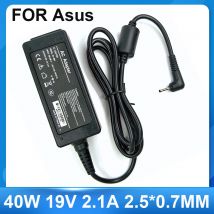 Adattatore ca 19V 2.1A 40W 2.5*0.7MM adattatore per caricabatterie per Laptop ca per ASUS Eee 1001Px PC X101CH R051PX N17908 ADP-40PH
