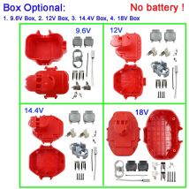 NI-CD NI-MH Batteria Custodia In Plastica Scatola Borsette Per MAKITA 9.6V 12V 14.4V 18V Nichel Cadmio Nichel Metallo Idruro Celle Alloggiamenti