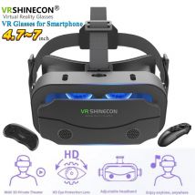 G13 IMAX Schermo gigante Occhiali 3D per realtà virtuale Casco VR con scatola di cartone Google per telefono da 4,7-7", supporto per controller di gioco