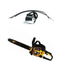 Ignition Coil For Husqvarna McCulloch Partner Craftsman Jonsered Poulan Flymo Chainsaw 530039238