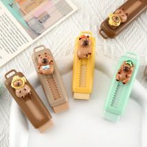 1/4Pcs Push Pull Kapibala Capybara Radiergummi Nette Weiche 4B Schule Liefert Sauber Chaos Freies Stationäre Student liefert