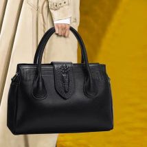 Aidrani Handtasche aus echtem Leder 2024, Damenmode-Tasche, Premium-Luxusmarke, handgehaltene Aktentasche aus Rindsleder