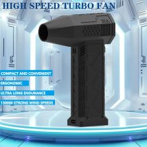 130000 RPM Prędkość wiatru 51 m/s Turbo Jet Fan Turbo Fan Potężna dmuchawa powietrza Przemysłowy wentylator kanałowy Bezszczotkowy silnik samochodowy Suszarka elektryczna