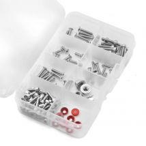 Metal Screws Fastener Kit Repair Tools for Arrma 1/18 Granite Grom Typhon Grom 1/14 Mojave Grom RC Car Upgrade Parts Accessories