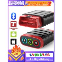 THINKCAR THINKDIAG Mini obd2 Scanner Lifetime Free Update for All Cars Full System Diagnostic Scan Tool for iOS and Android
