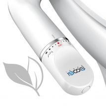 SOOSI Toilet Seat Bidet Attachment Ultra-Slim Double Nozzle Adjustable Water Pressure Non-Electric Ass Sprayer