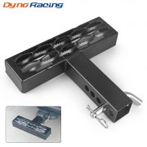 Kupplungs stufe mit rutsch festen Zähnen und Rostschutz stoßstangen schutz 30cm für PKW Geländewagen Pickups mit Stift für 2-Zoll-Empfänger