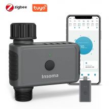 Insoma Zigbee Automatischer Sprinkle-Timer, ferngesteuerter Garten-Wasser-Timer, intelligentes Bewässerungssystem, Schlauchsteuergerät