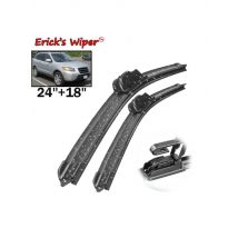 Erick's Wiper Front Wiper Blades For Hyundai Santa Fe CM MK2 2007 - 2012 Windshield Windscreen Window Car Rain Brushes 24"+18"