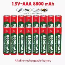 2024NEW 8800mAh Akku 1,5 V AAA NI-Mh Alkalinität Batterie AAA Batterie für Uhren Mäuse Computer Spielzeug So weiter