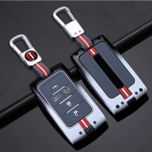 Zink legierung Autos chl üssel Fall Abdeckung Shell Fob für Jeep Wagoneer 2012-2022 für Grand Cherokee l 2021 Schlüssel bund Zubehör