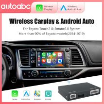 Wireless Carplay Android Auto Per TOYOTA Touch2 Entune2.0 Highlander Tundra Sienna Prius Yaris Camry CHR Modulo Decodificatore
