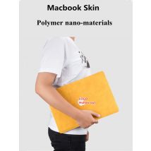 PU Sticker Kits Support For Apple Macbook A2941 13 Air Pro 13.3 A2337 2338 13.6 14 15.6inch Laptop Skin Protector Front Back Set