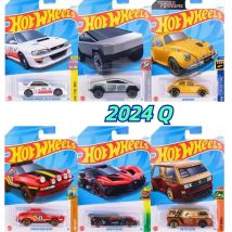 2024Q Original Hot Wheels Auto Junge Spielzeug 1/64 Diecast VW T3 Mclaren Subaru Impreza Porsche 928S Tesla Cybertruck Bumblebee Bugatti