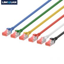 (3 Stück/Packung) RJ45 Cat 6 SFTP Ethernet Patchkabel Cat6 S/FTP Patchkabel Snagless 0,25/0,5/1/2/3/5/10/15/20 m LSZH