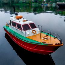 1/33 Fernbedienung Pilot Boot Modell Kit 3d gedruckt Boot Modell Montage Kit DIY handgemachte Schlepper Modell Spielzeug Geschenk RC Yacht