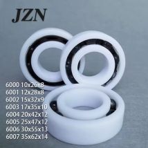 2/5/10/20 Stück 6000 6001 6002 6003 6004 6005 6006 6007 POM Nylon-Kunststofflager Wasserdichte Isolierung nicht magnetisch