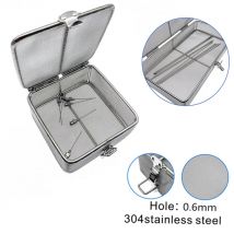 Sterilisationstabletts mit Deckel, Desinfektionskorb für chirurgische Operationsinstrumente aus