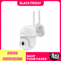 Telecamera di sicurezza domestica Wi-Fi 2K 2.4G da esterno, 360 °   Telecamera PTZ esterna con tracciamento del movimento, visione notturna a colori, conversazione bidirezionale