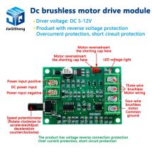 5V 12V Bürstenlosen DC Motor Controller Board mit Reverse Spannung Über Aktuelle Schutz für Festplatte Motor 3/4 draht