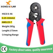 Großhandel Crimpzange HSC8 6-4A Rohrklemmen Crimper Draht Mini Ferrule Crimper