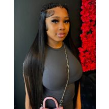 30 40 Inch Straight Lace Front Wigs Human Hair 13x6 Hd Lace Frontal Wig 13x4 Bone Straight Human Hair Wigs For Black Women Remy