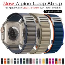 Alpin armband für Apple Uhren armband 45mm 49mm iwatch Serie 10 42mm 46mm 9 8 7 se ultra 2 Armband 44mm 41mm 40mm Correa Armband
