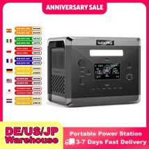 Ladestation 2400 W tragbares Kraftwerk 220 V 110 V AC-Steckdosen tragbares Kraftwerk Vereinigte Staaten Deutschland Lagerschiff